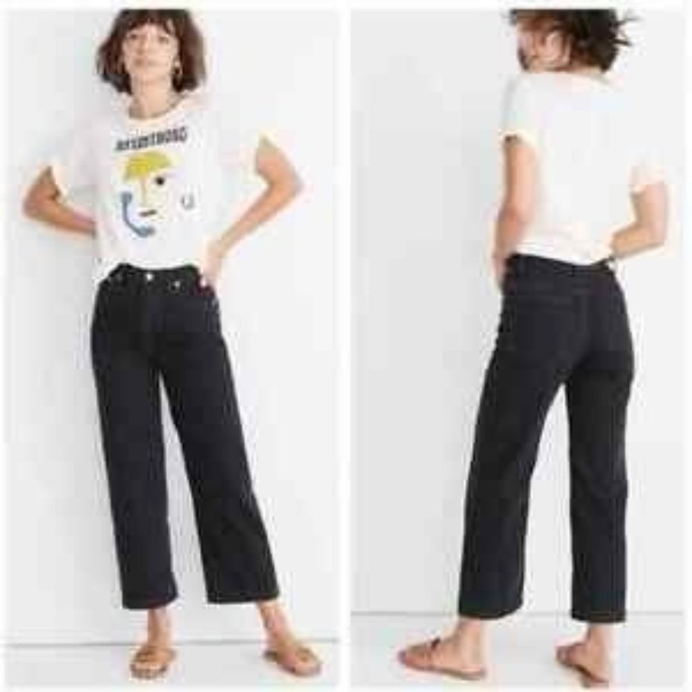 Madewell | Slim Wide Leg Cropped Size 24